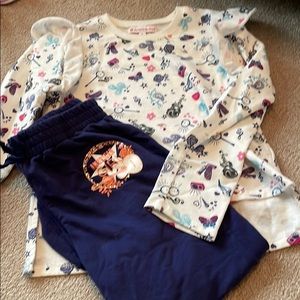 American Girl Tenney pants and shirt set